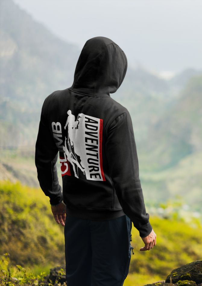 Mountain Hoodie Mockup