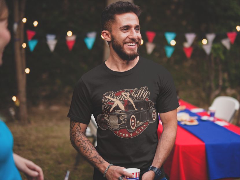Casual Summer Tee Mockup