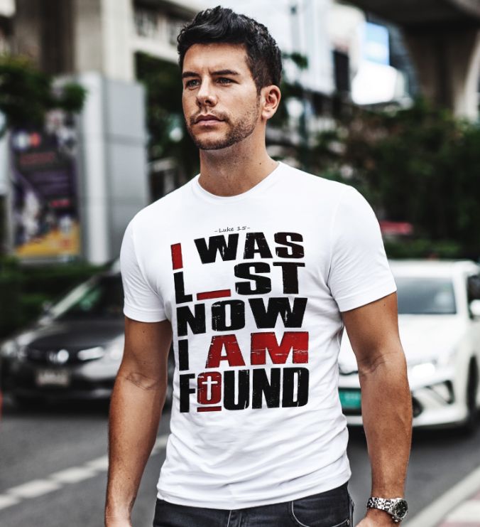 I Was Lost Now I Am Found Tee